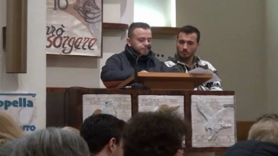 un momento della veglia