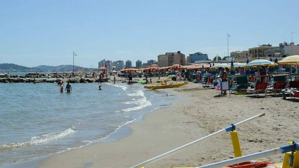 la spiaggia