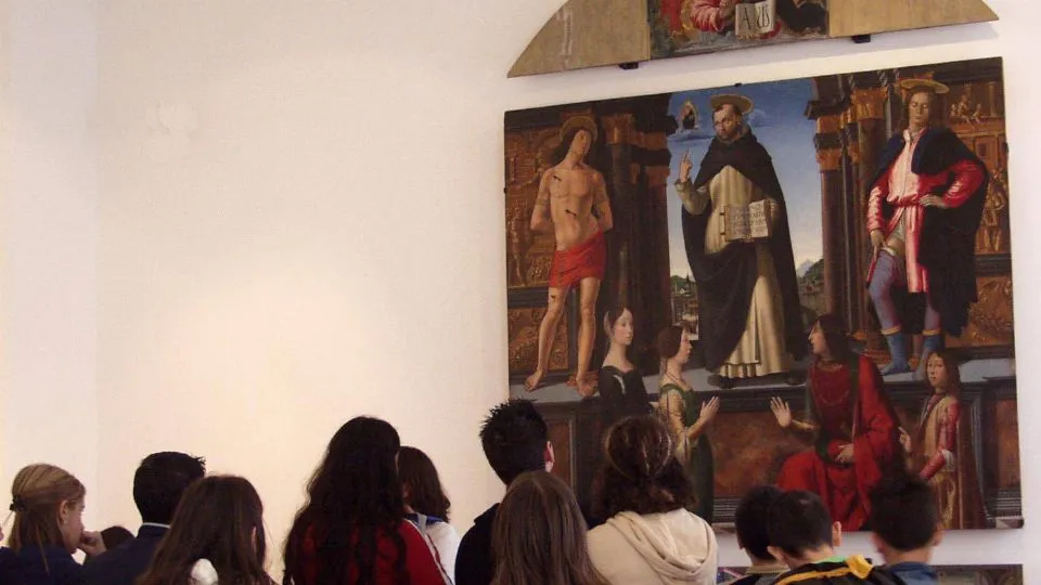 Studenti in visita al Museo della Città di Rimini