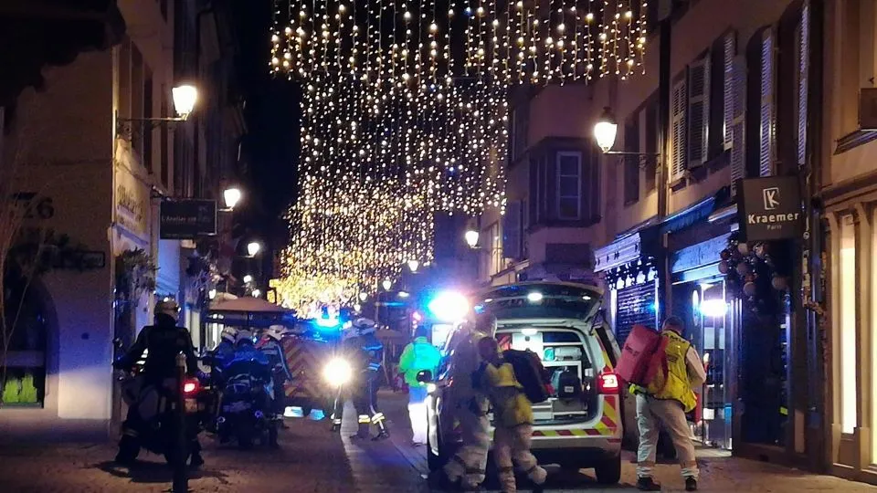 Una delle vie teatro dell’attentato