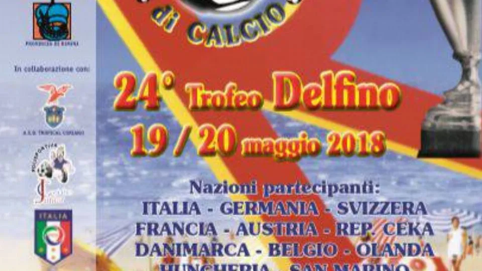 La locandina del 24° Trofeo Delfino
