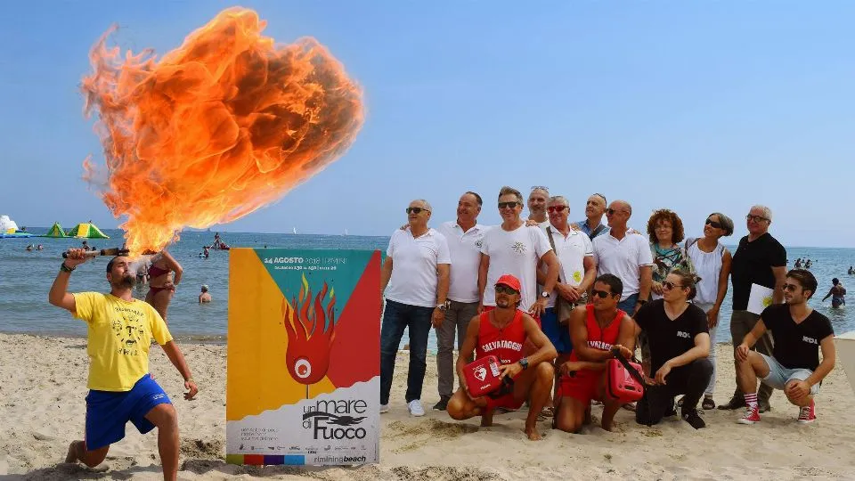 La presentazione di Mare di Fuoco