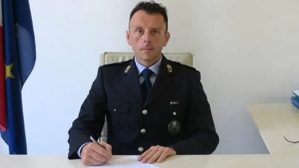 il comandante Fabio Cenni