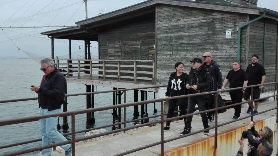 newsrimini. Vasco sulla palata del porto di Rimini