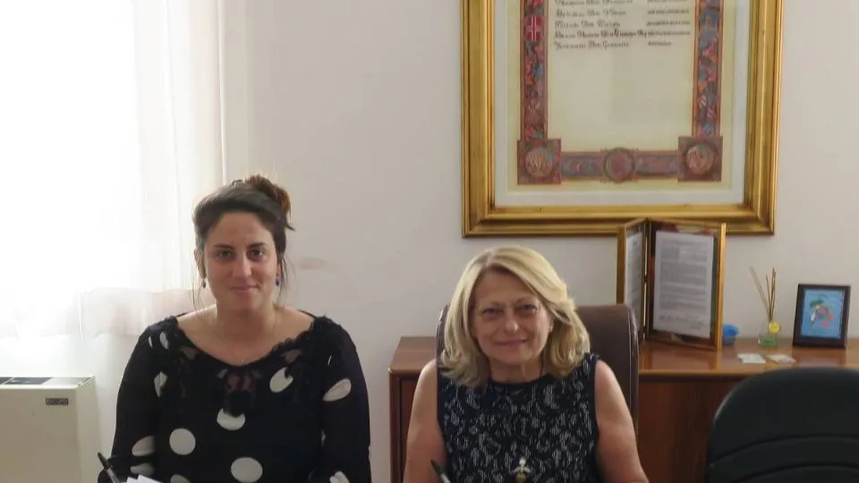 il sindaco di Santarcangelo e il Prefetto
