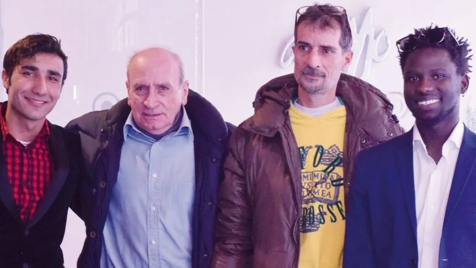 Aman, Franco Leoni, Al Khaled e Jerreh. Foto di A. Saravalle
