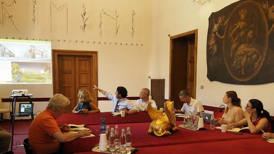 la conferenza stampa