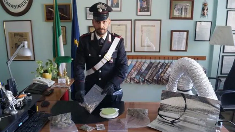 la droga sequestrata
