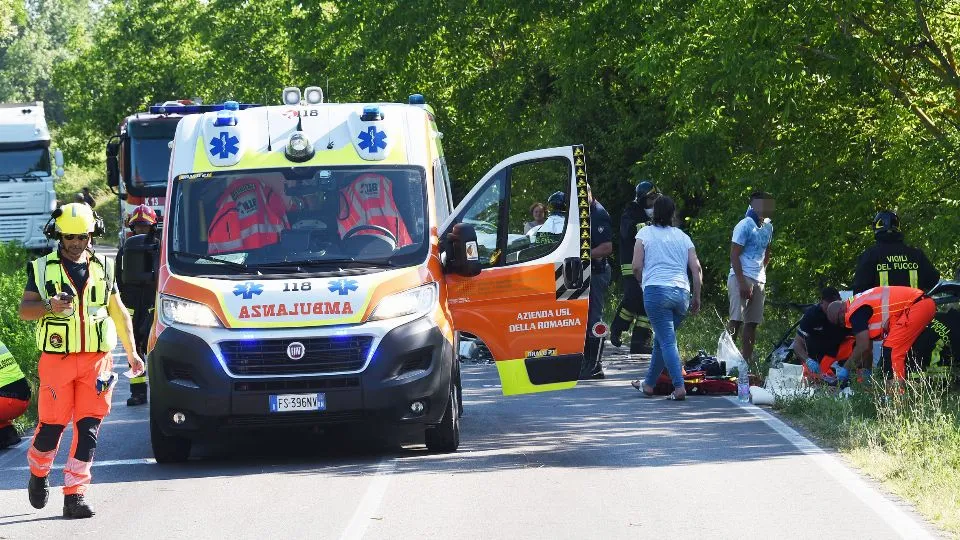 un incidente nel riminese Adriapress