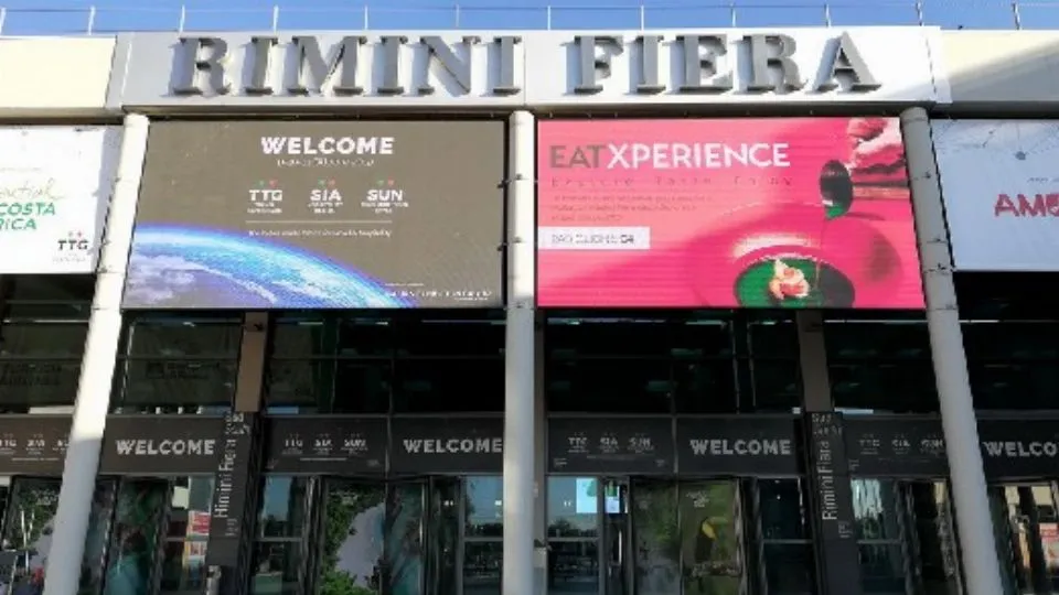 l’ingresso della fiera per l’edizione 2019