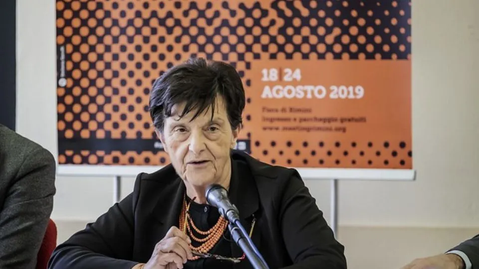 La Presidente del Meeting Emilia Guarnieri