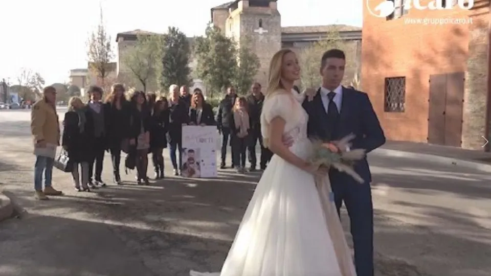 foto di gruppo con i modelli