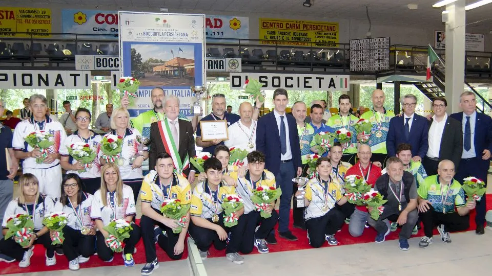 Le premiazioni alla Persicetana
