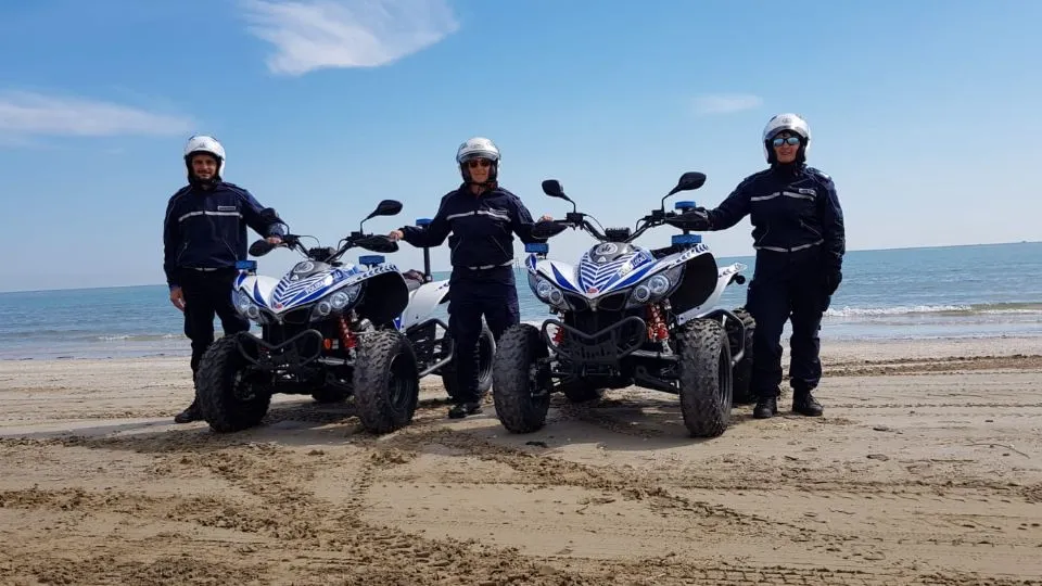 i quad in azione
