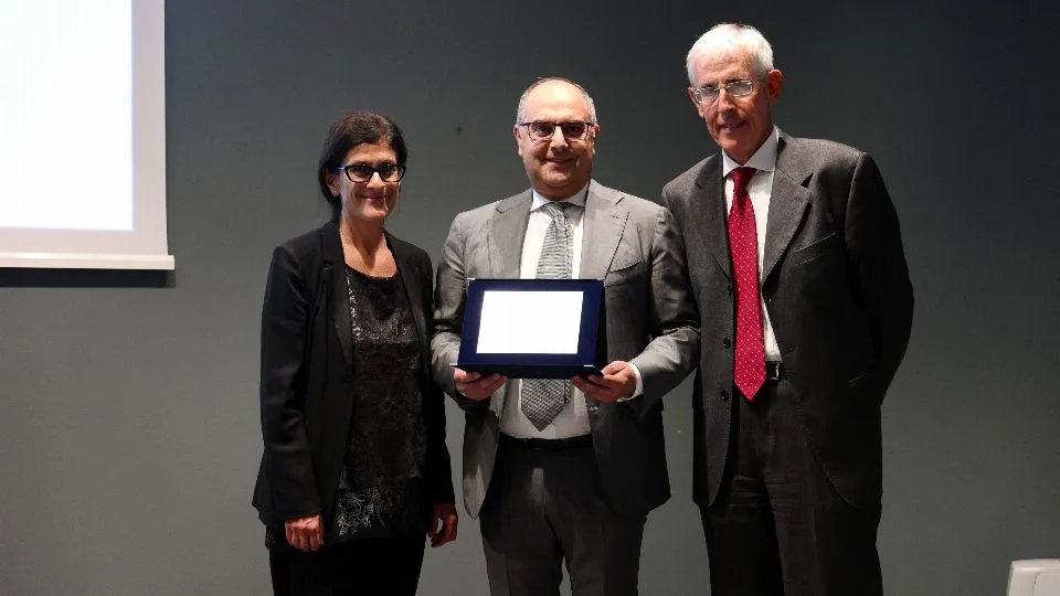 Fresolone ritira il premio