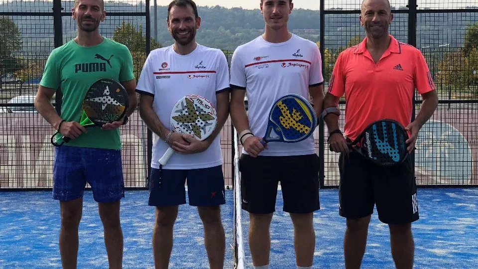 I finalisti del doppio maschile

