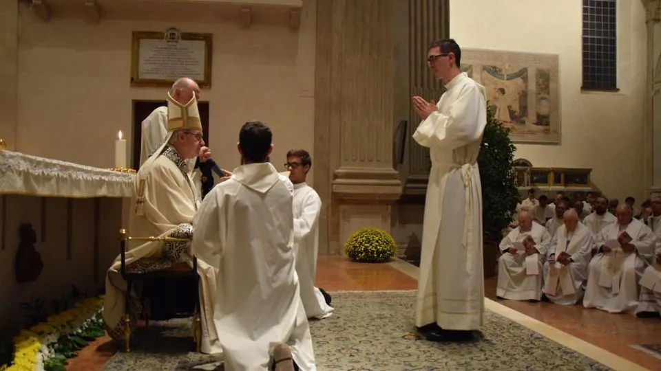 Alessandro Pironi ordinato diacono in vista del sacerdozio