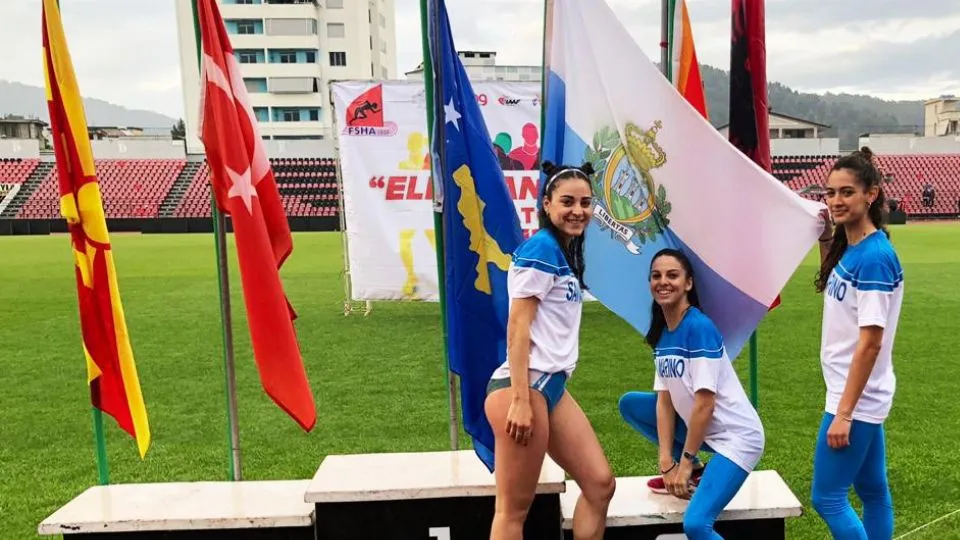 Le tre atlete titane in Albania