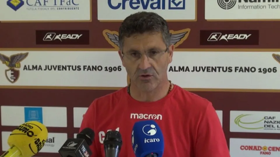 Renato Cioffi nel dopogara di Fano