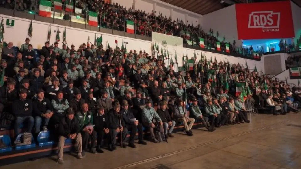 gli Alpini al 105 Stadium