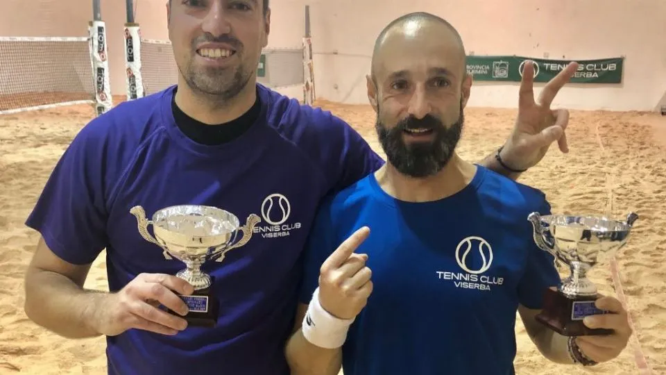 I vincitori: Enrico Casadio e Matteo Amadori