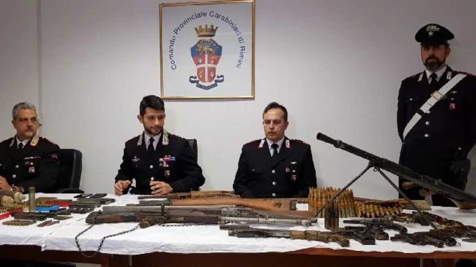 la conferenza dei carabinieri
