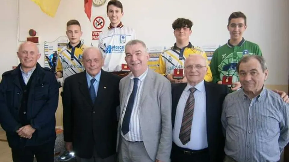L’Under 15 sul podio