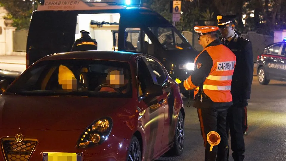 I controlli stradali dei carabinieri
