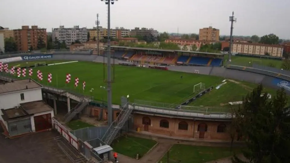 Lo stadio Sandro Cabassi di Carpi