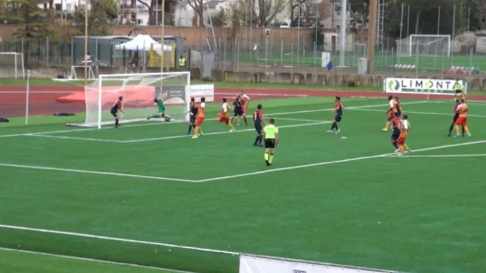 Il gol dell’1-1 di Rizzitelli
