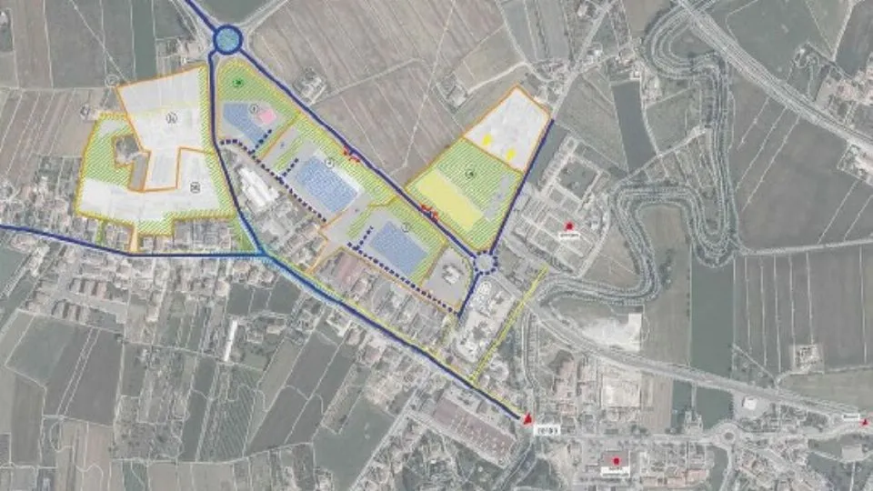 l’area interessata