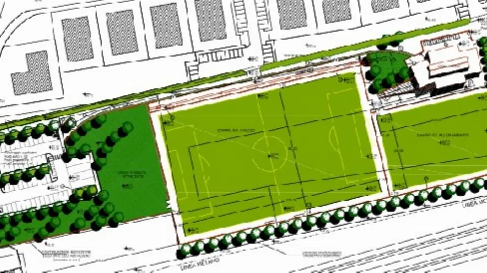 un rendering del progetto
