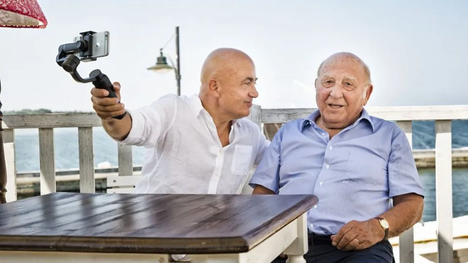Paolo Cevoli e Francesco Amadori
