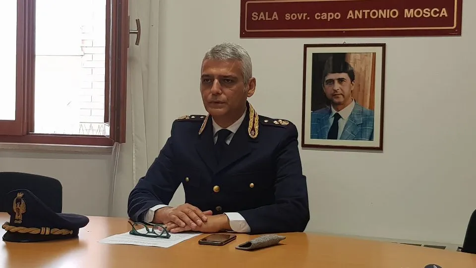 Massimo Sacco, capo della Mobile 
