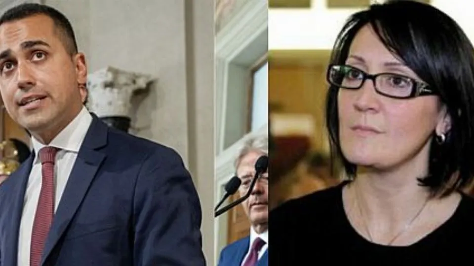 Luigi Di Maio e Emma Petitti
