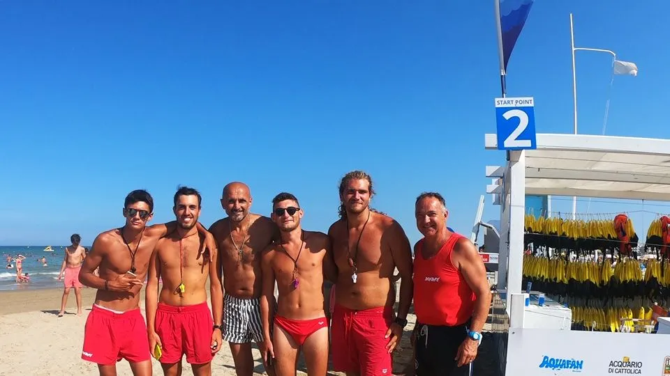 Luciano Spalletti al Boabay con lo staff