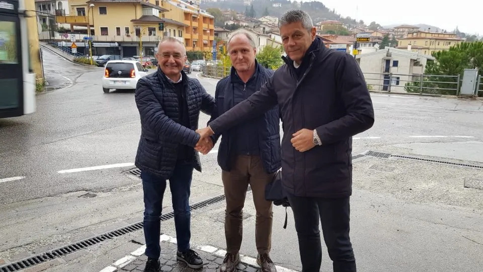 sopralluogo a Novafeltria con Santi e Zanchini