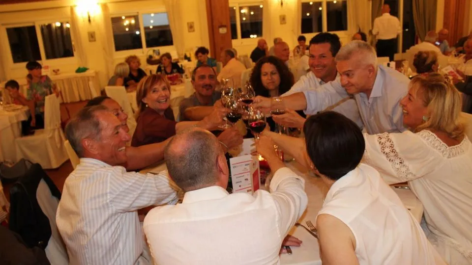 foto della charity dinner dell’anno passato
