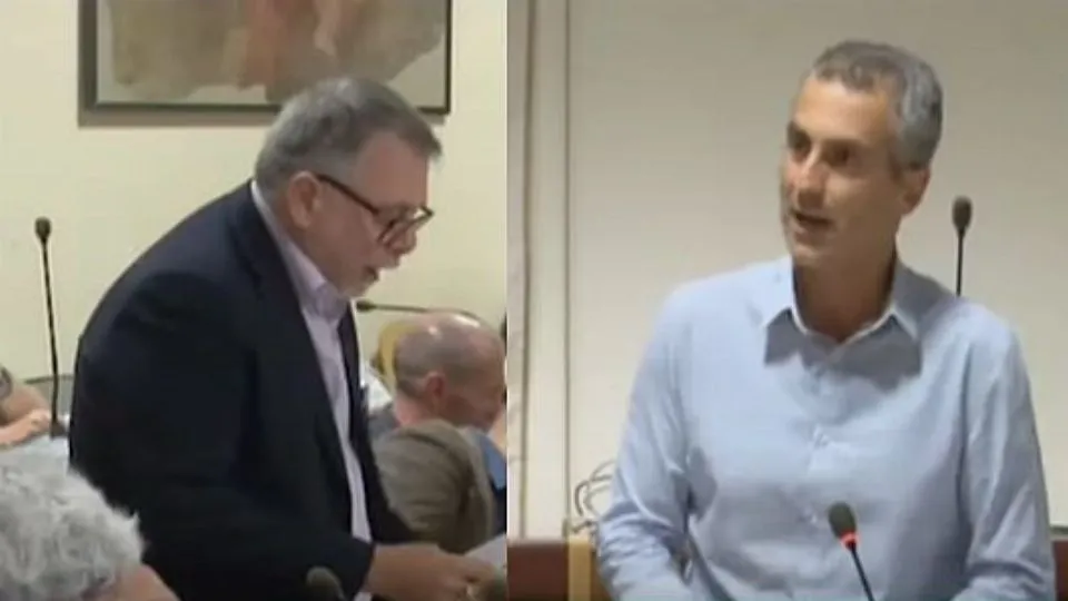 Mario Erbetta e Jamil Sadegholvaad in consiglio comunale (repertorio)