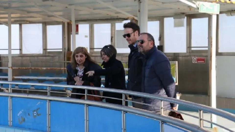 il sopralluogo di oggi
