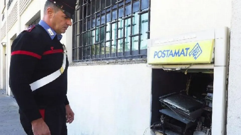 il postamat a Santarcangelo (Adriapress)