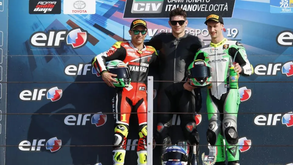 Roccoli sul podio nel Round 1, Ph: Gorini