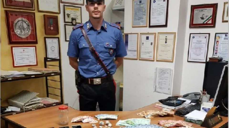 la droga sequestrata