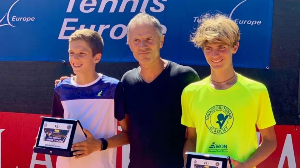 I finalisti under 14 maschile