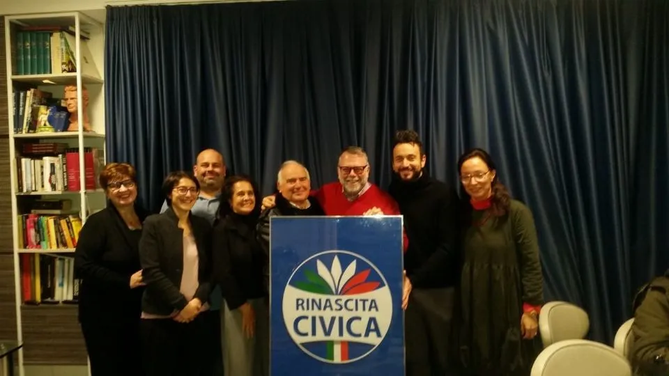 foto di gruppo per Rinascita Civica