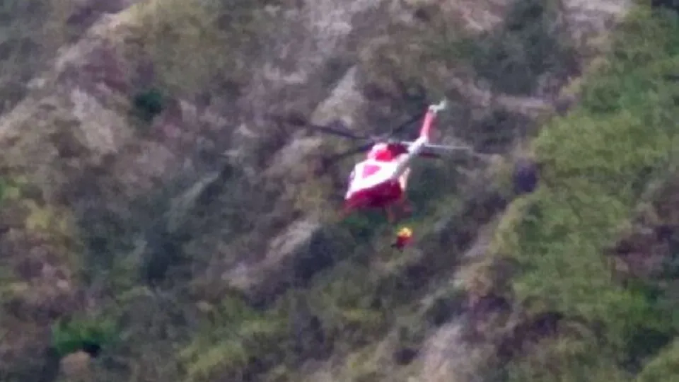 Escursioniste in difficoltà sul San Bartolo soccorse in elicottero
