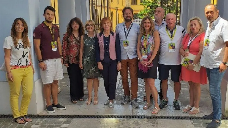 foto di gruppo dei promotori