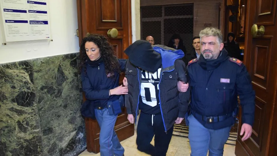 L’arresto dello scippatore