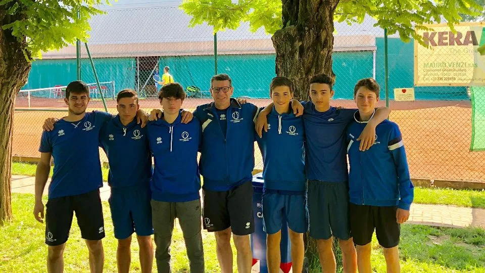 La squadra D2 del Tennis Viserba