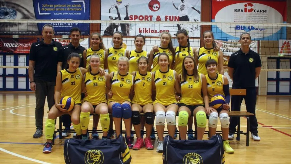 L’Under 14 femminile del BVOLLEY